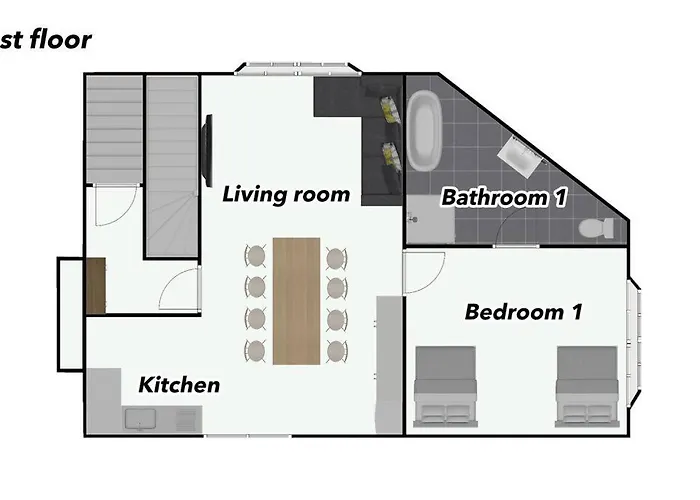 Split Level House In Hongdae